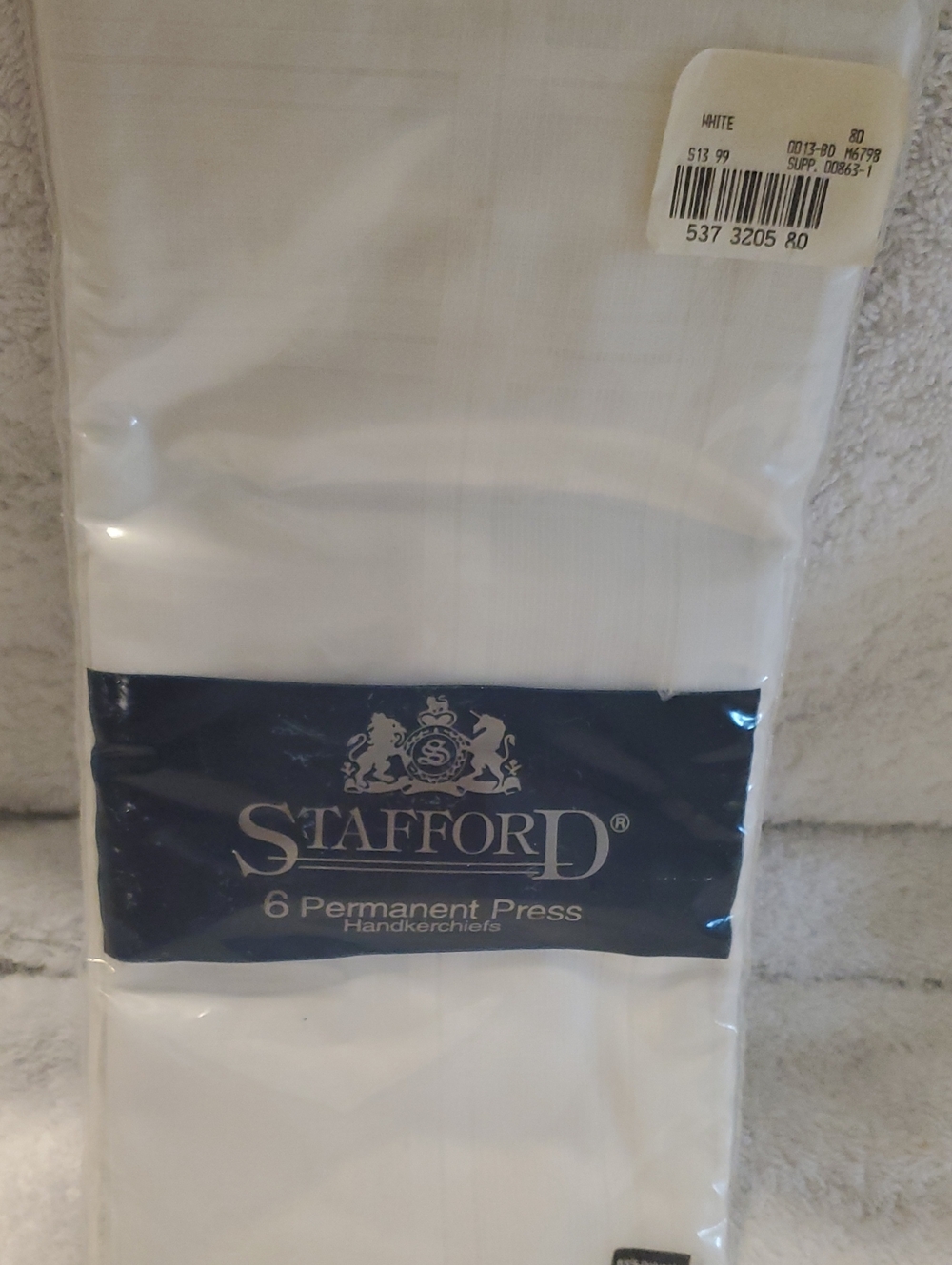 Stafford Permanent Press Hankerchiefs